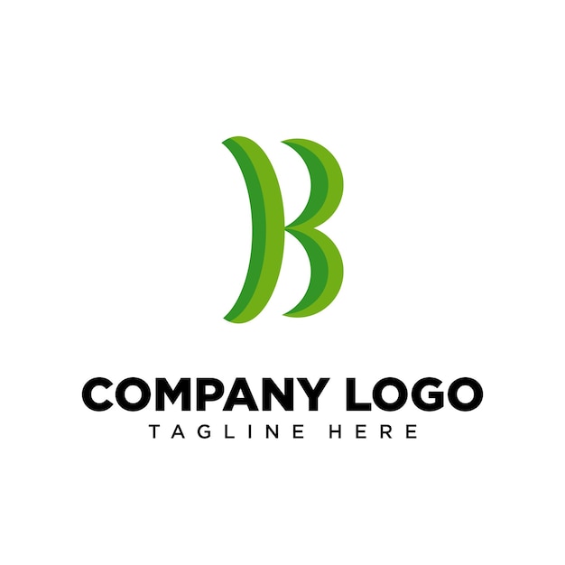 Logo design letter B, suitable for company, community, personal logos, brand logos