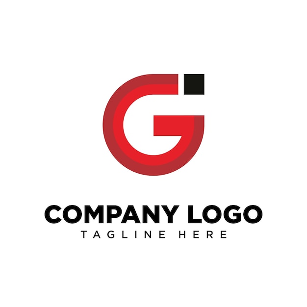 Logo design letter g, suitable for company, community, personal logos, brand logos