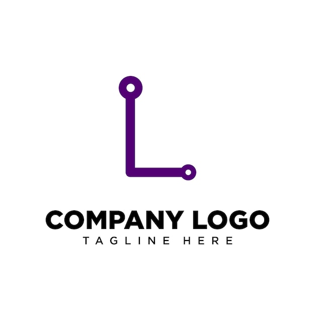 회사, 커뮤니티, 개인 로고, 브랜드 로고에 적합한 로고 디자인 문자 L