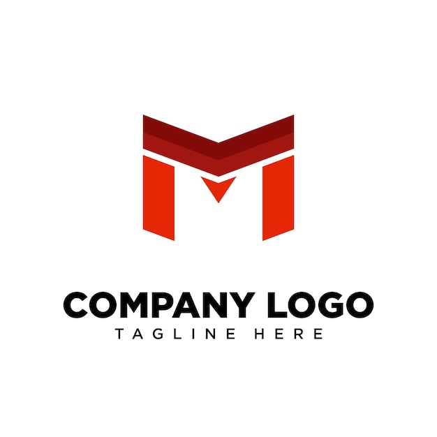 会社、コミュニティ、個人のロゴ、ブランドのロゴに適したロゴ デザイン文字 M