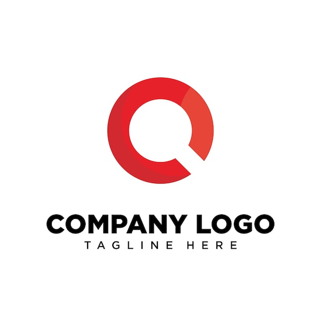 Logo design letter Q, suitable for company, community, personal logos, brand logos