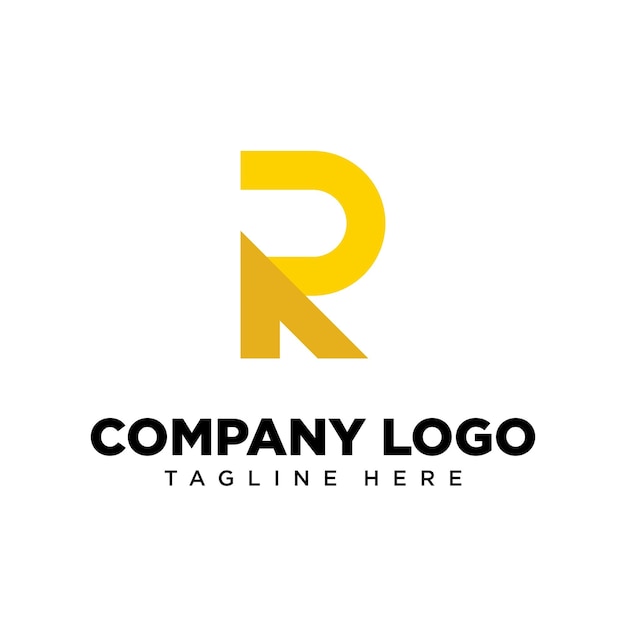 Logo design letter R, suitable for company, community, personal logos, brand logos