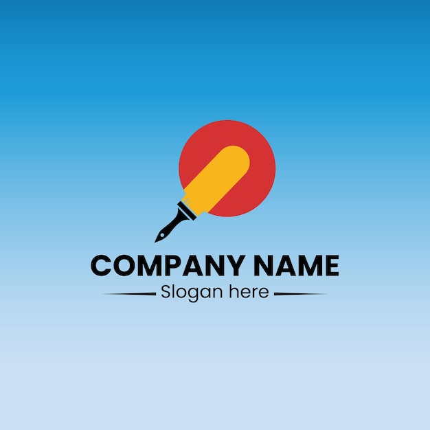 Разработка логотипа для малярной компании
