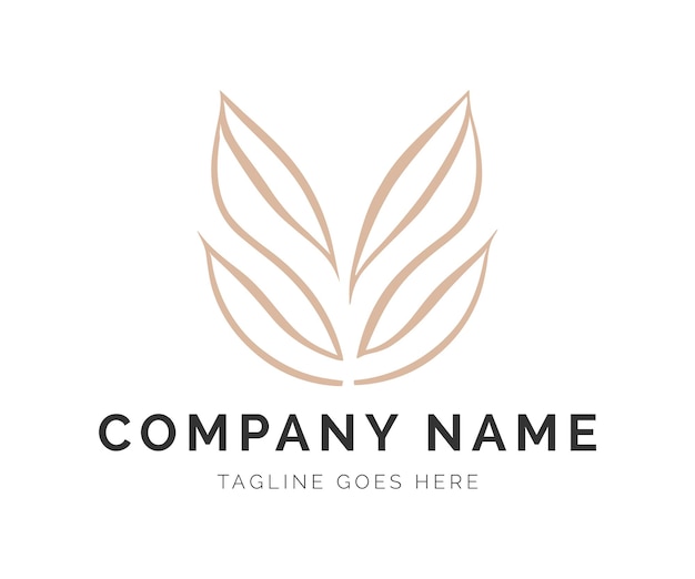 Logo design premium vector logo for company