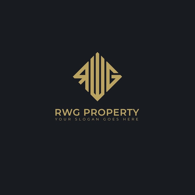 Vector logo design for real estate company