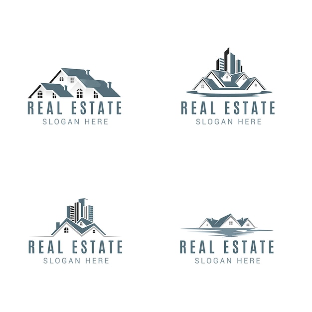 Дизайн логотипа для недвижимости