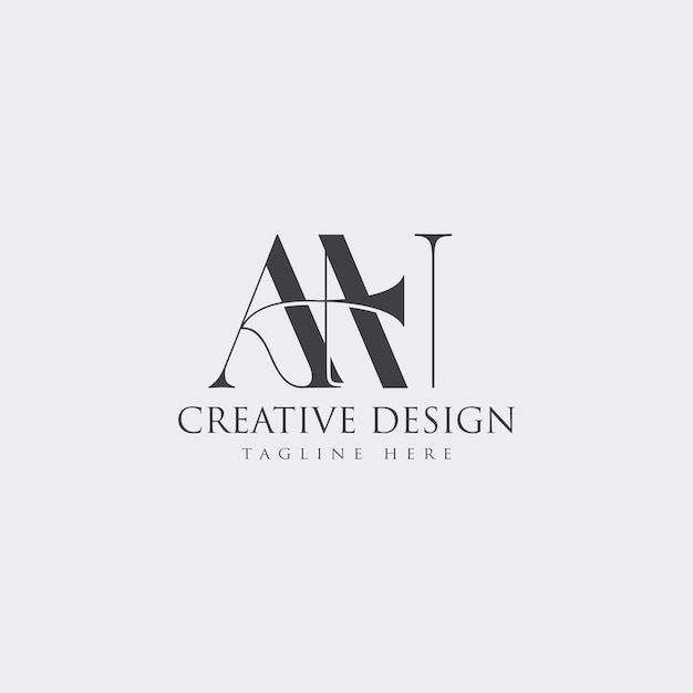 An logo design vector illustration template design