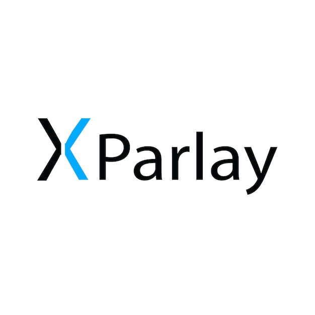 Logo design X Parlay