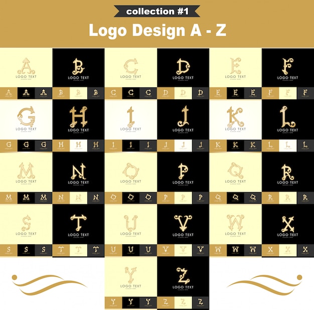 Logo design a - z