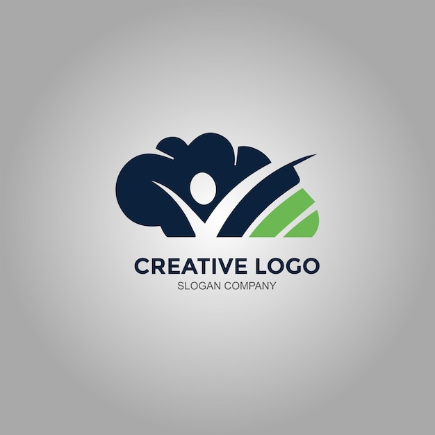 Vettore progettazione del logo