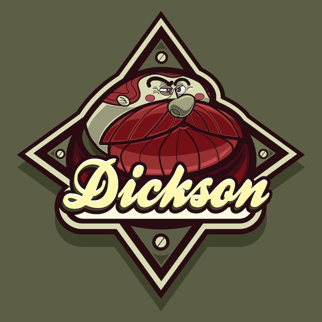 Логотип Диксон
