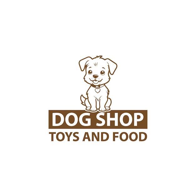 logo dog shop toys and food