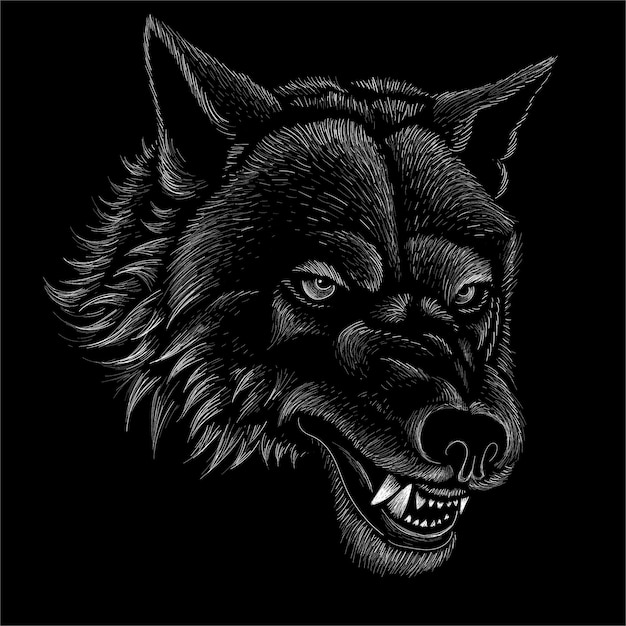 Логотип собака или волк