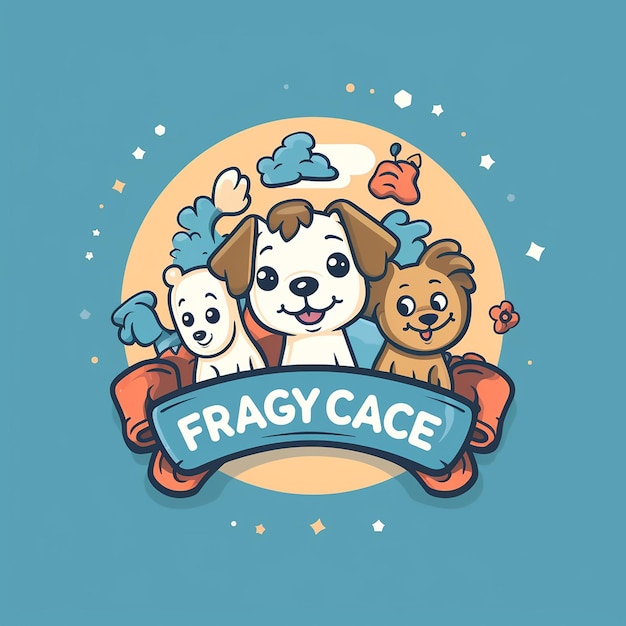 a logo for a doggy daycare