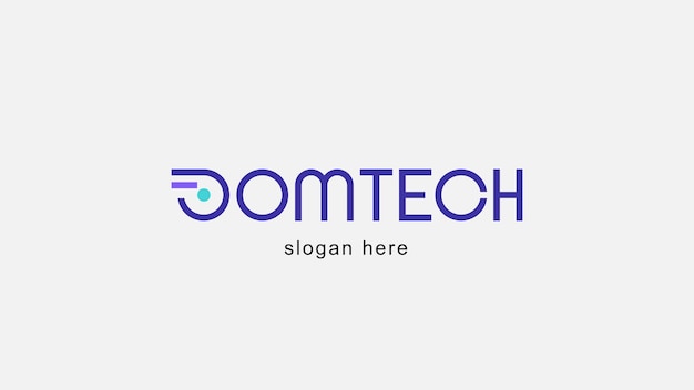 Vector logo domotech