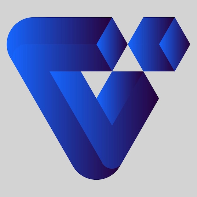 Vector logo driehoek