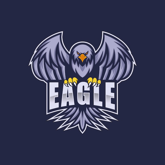 로고 Eagle E 스포츠 및 스포츠 스타일.