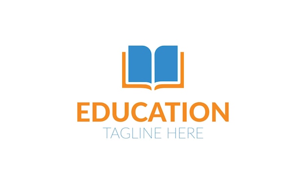 a logo for education with a pencil on it
