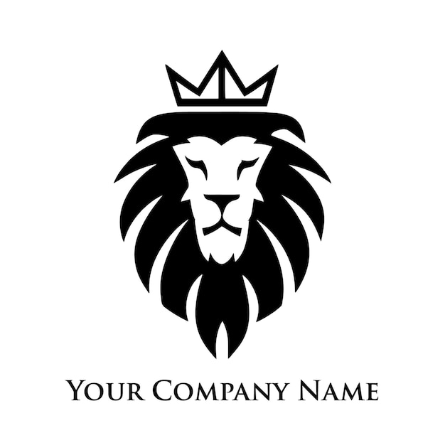 logo een leeuw met een kroon op zijn hoofd