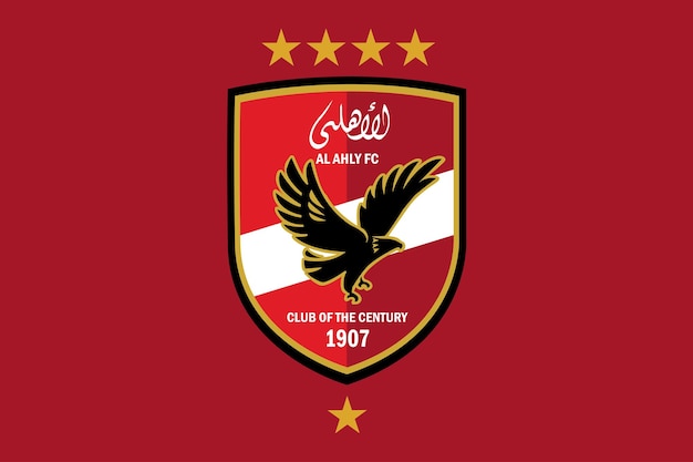 Vettore logo del club egiziano alahly