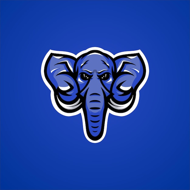 Вектор Логотип слон