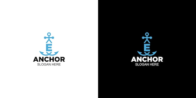 Logo en ankerontwerp