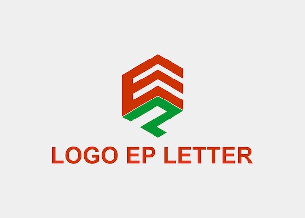 Logo ep esagono nome azienda