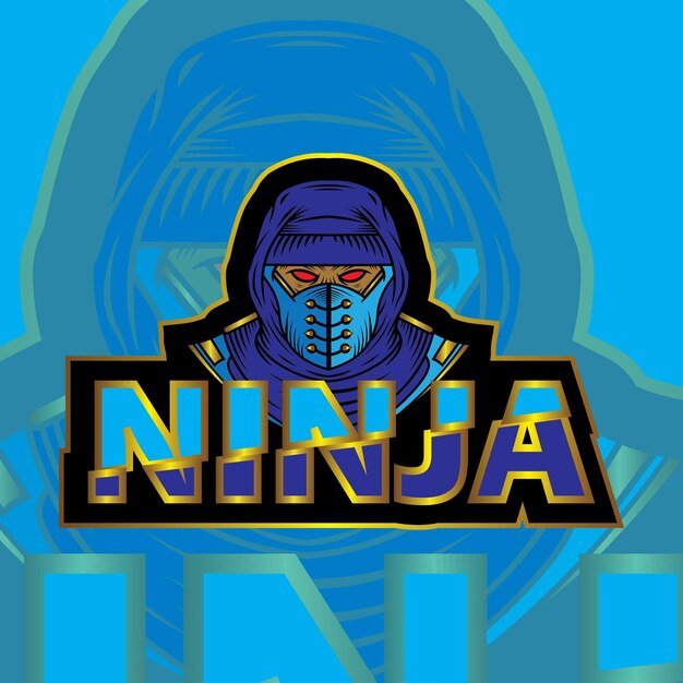 Vector logo esport ninja