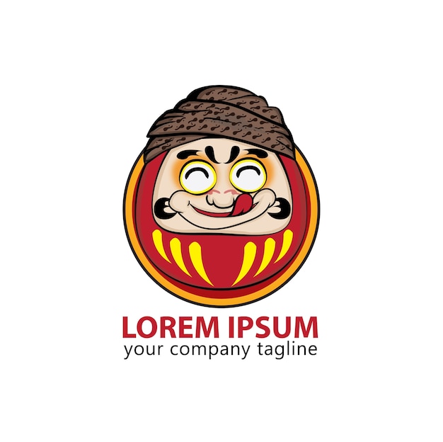 Logo eten traditionele daruma