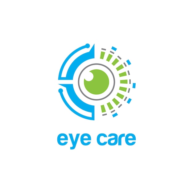 Logo for an eye care company