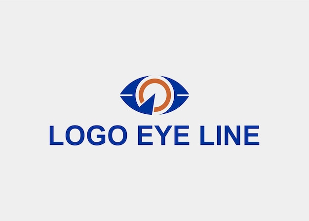 Logo eye line tech company name