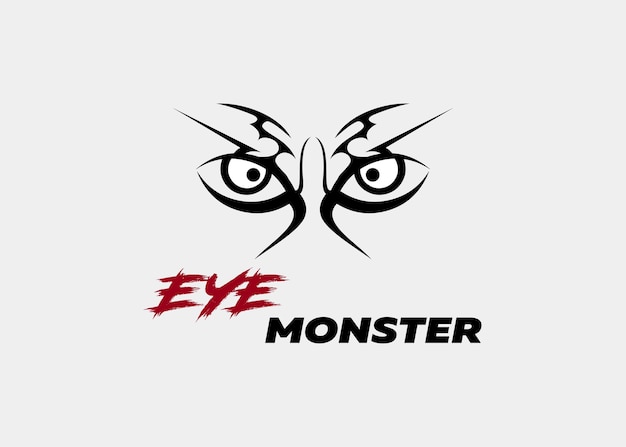 LOGO EYE MONSTER ART