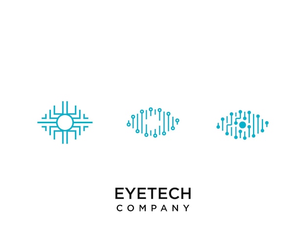 Logo for an eye tech company