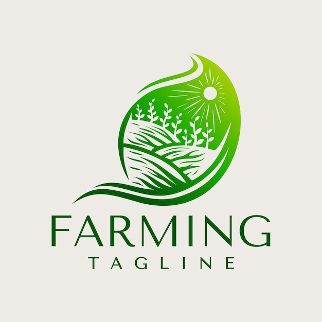 Logo for a farming tag