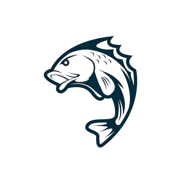 Logo fish simple