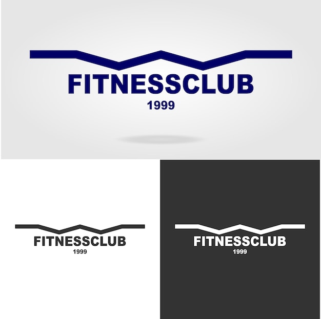 Vettore logo fitness