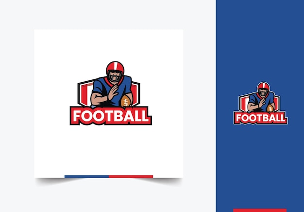 Logo for a football game