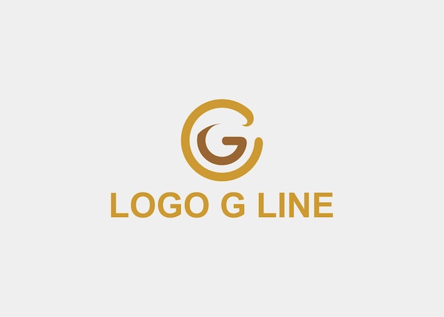 LOGO G LINE LETTER CIRCLE 회사명