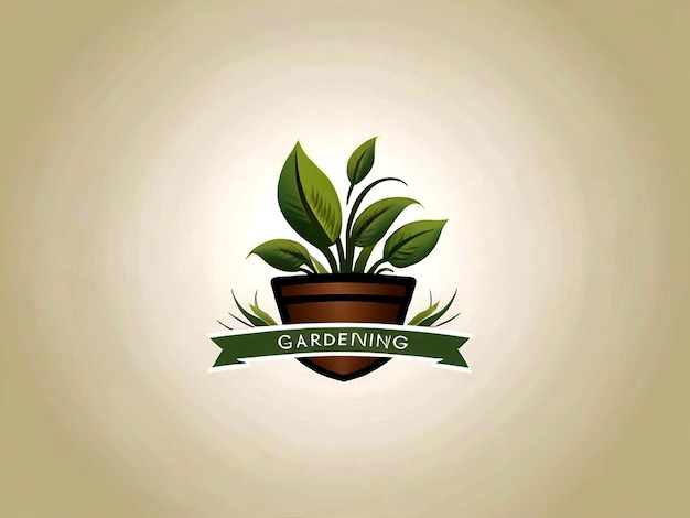 a logo for garden plants that is for planting