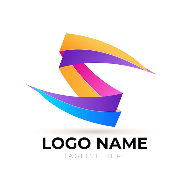 Logo gradient s