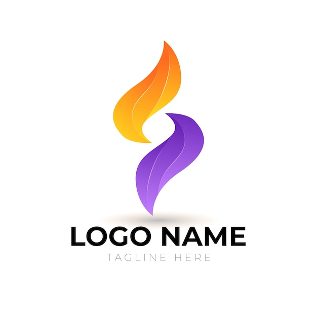 Logo gradient s