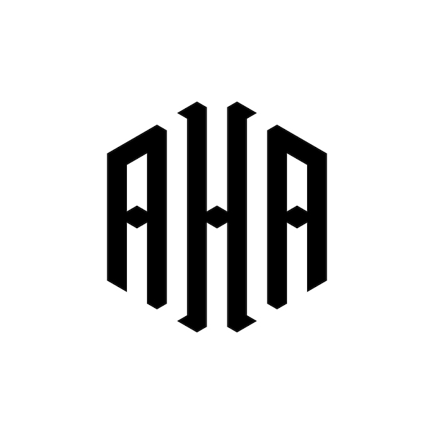 Logo a and h beginning of a pentagon