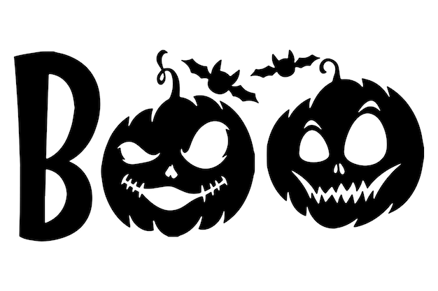 Logo Halloween Boo