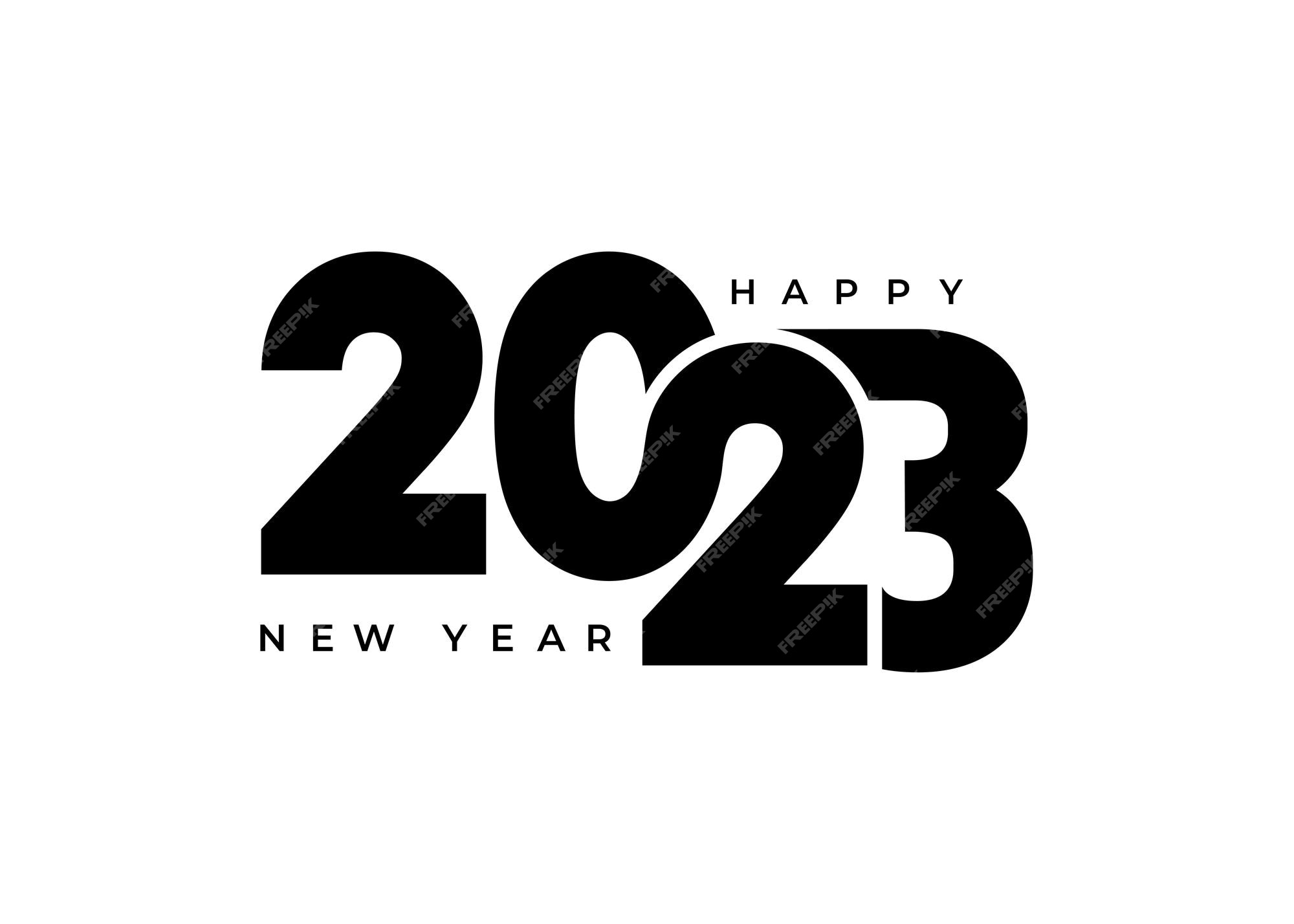 Happy New Year 2023 Vectors Illustrations For Free Download Freepik