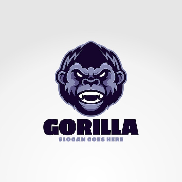 Logo testa di gorilla