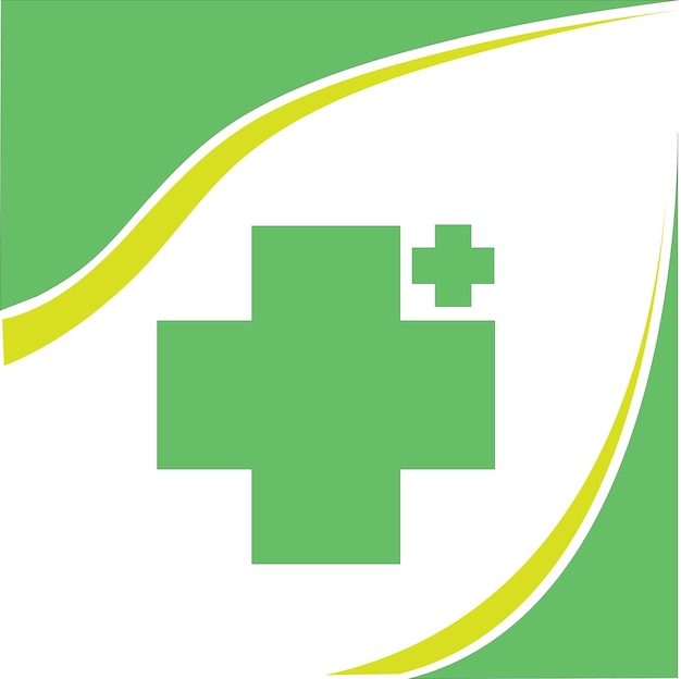 logo for health care clinic cross logo vector eps