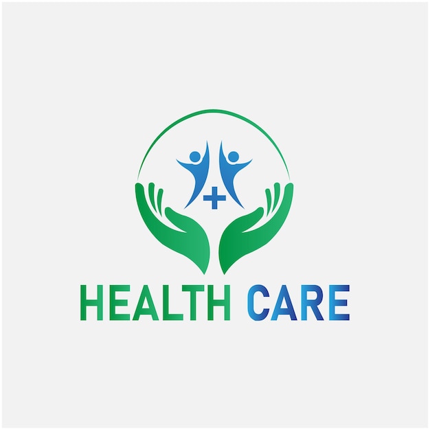 Vector a logo for a health care company.