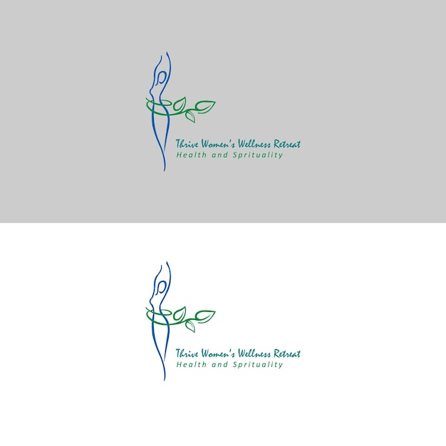 Logo for a health and happiness company