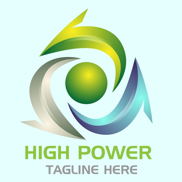 A logo for a high power company