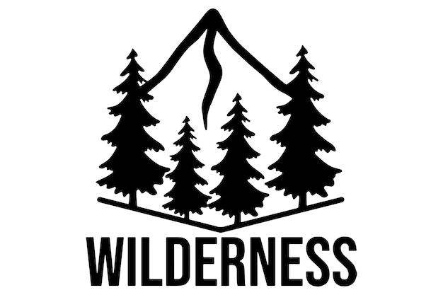 Logo Hiking Wilderness